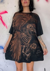 Image 3 of “SCAVENGERS” CUSTOM BLEACH PAINTED T-SHIRT 2XL