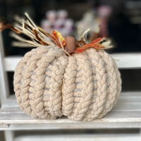 Image 4 of Hand Knit Pumpkin Night