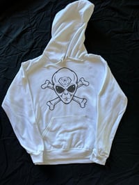 Image 1 of White Alien Hoodie