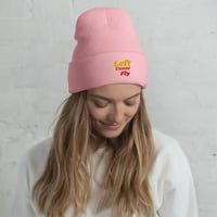 Pink LCF Cuffed Beanie