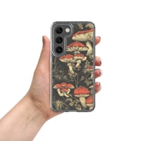 Image 7 of Dark Cottagecore Goth Inspired Vibrant Mushroom Clear Case for Samsung®