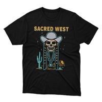 Image 2 of Sacred West Skull T 