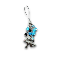 Black Bolt Phone Charm