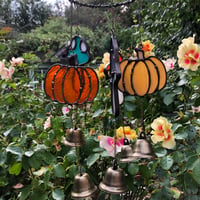 Image 3 of Pumpkin and Mushroom Windchime 