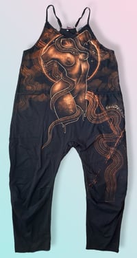 Image 1 of “PRAISE YOU” CUSTOM BLEACH PAINTED BAGGY JUMPER MEDIUM