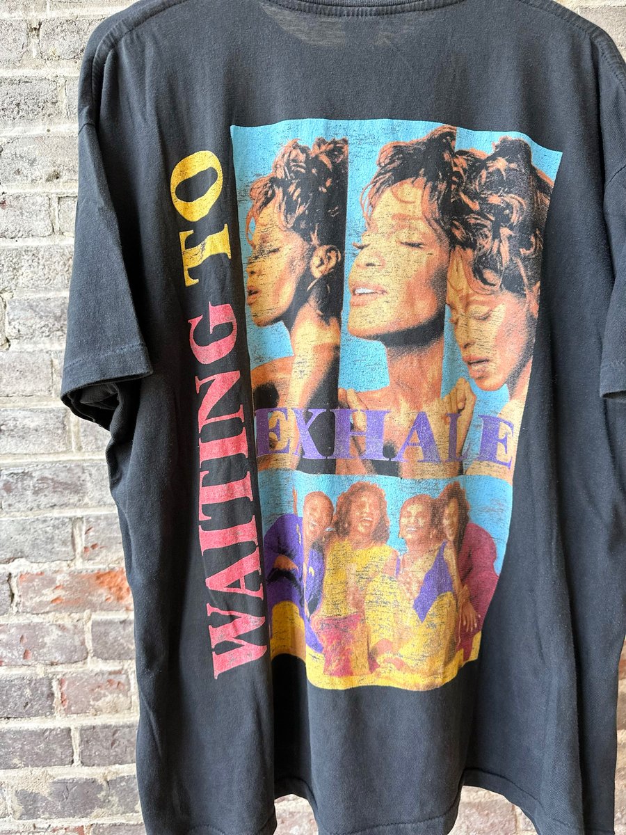 Image of 1995 VINTAGE “WAITING TO EXHALE” BOOTLEG RAP TEE