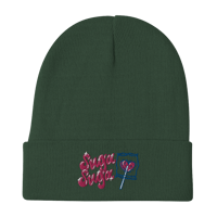 Image 3 of Frankie J SUGA SUGA Embroidered Beanie