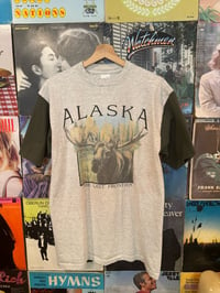 Image 1 of 90s Alaska Two tone Tshirt Large / XL