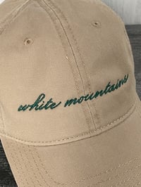 Image 2 of White Mountains dad hat - tan