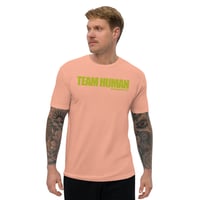 Image 12 of Team Human 02A Fitted Short Sleeve T-shirt