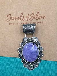 Image 4 of Charoite Pendant 