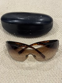 Image 1 of Vintage 2000's Prada Shield Sunnies