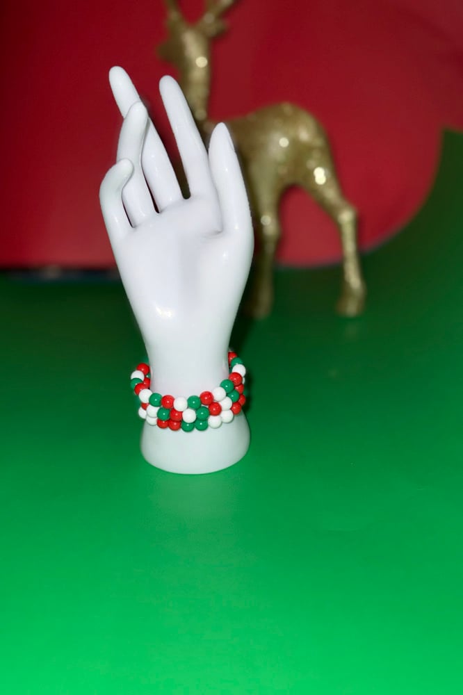 Image of Winter/Christmas Special - Beaded Bracelets 