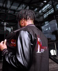 $D varsity leather Jacket 