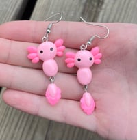 Image 2 of Axolotl earrings