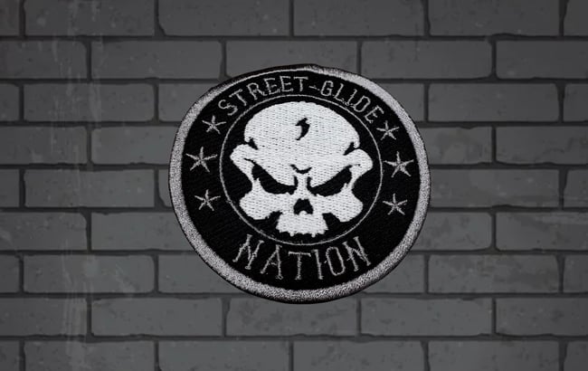 Street Glide Nation round patch