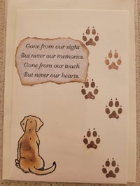 Image 1 of Pet Sympathy Cards