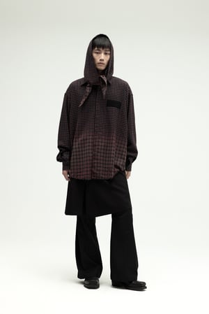 Image of EQUALNEAR - Prisoner LS Shirt (Red)