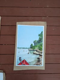 Image 2 of 16x24 'Devil's Kitchen From the Kayak' Print  