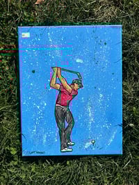 Golfer 11x14
