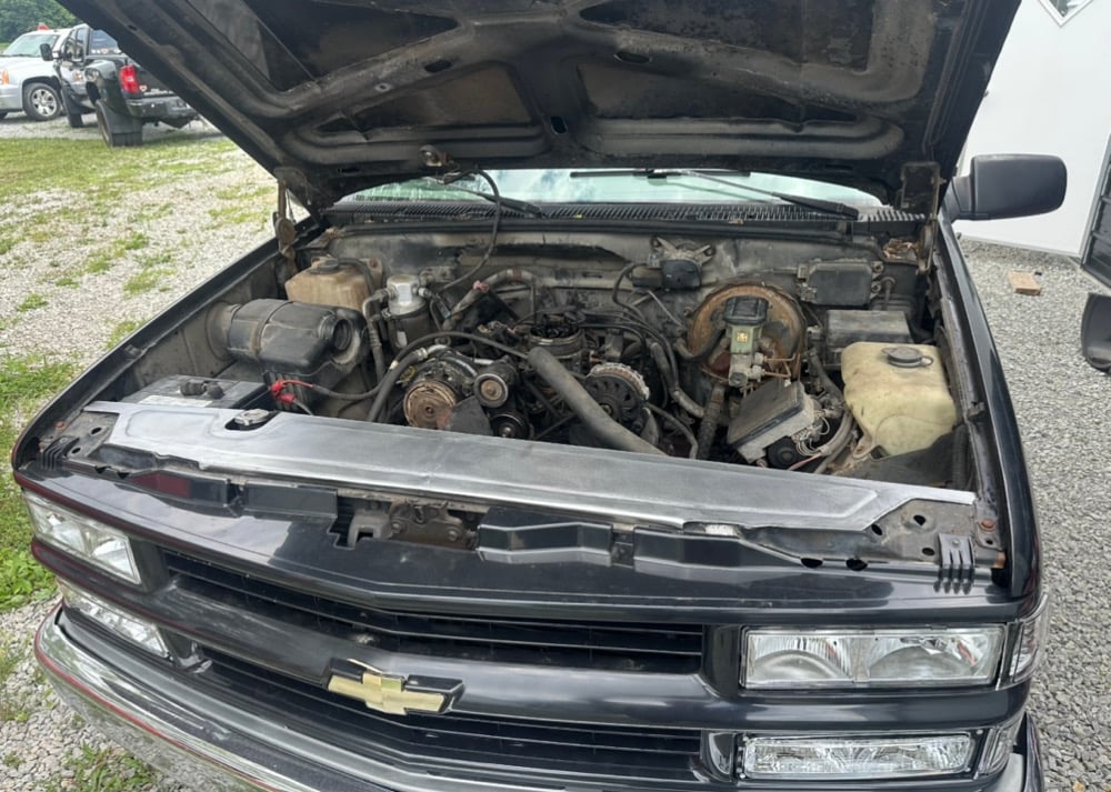 Image of obs Chevy core support cover 