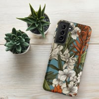 Image 20 of Colorful Botanical Plants Art Nouveau Tough case for Samsung®