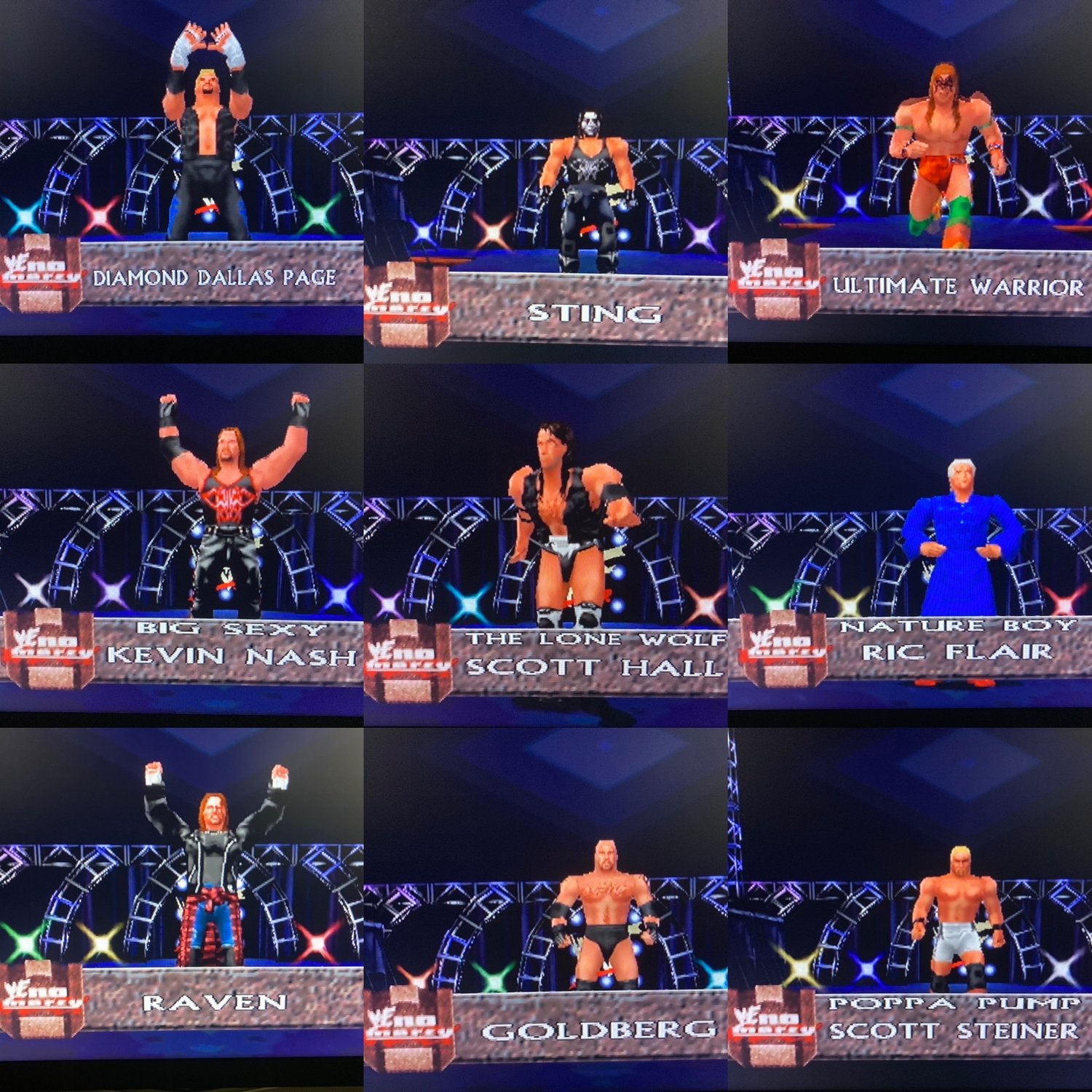 WWF No Mercy CAWs | VideoGameStart