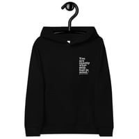 Image of "You Are Exactly What GOD Had In Mind" Kids Fleece Hoodie #1