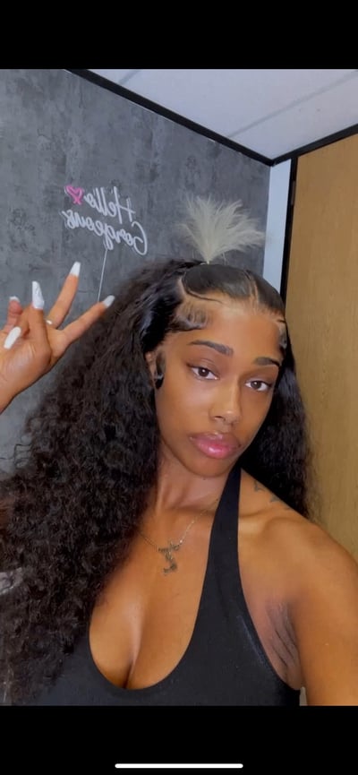 Image of 13x6 Deep Curly Frontal Wig