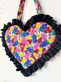 Image 1 of Fruity 90s Nostalgia Heart Bag 🍋 🍇 🩷