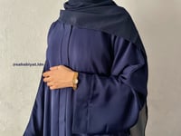 Image 1 of Navy blue Khadija Abaya  