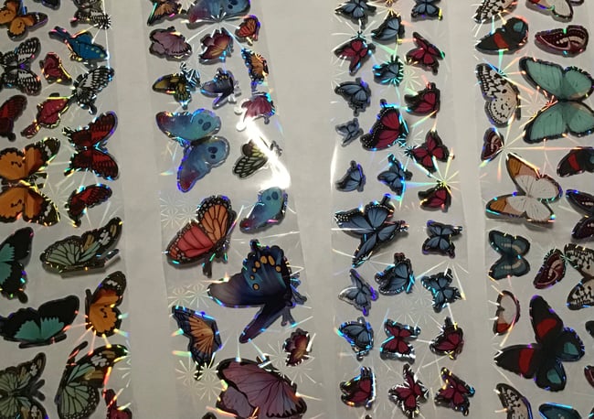 Hologram Butterflies Foil Kit | Uniquely Created Bling