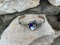 Image 3 of Purple Mohave Texas Horse Head Cuff
