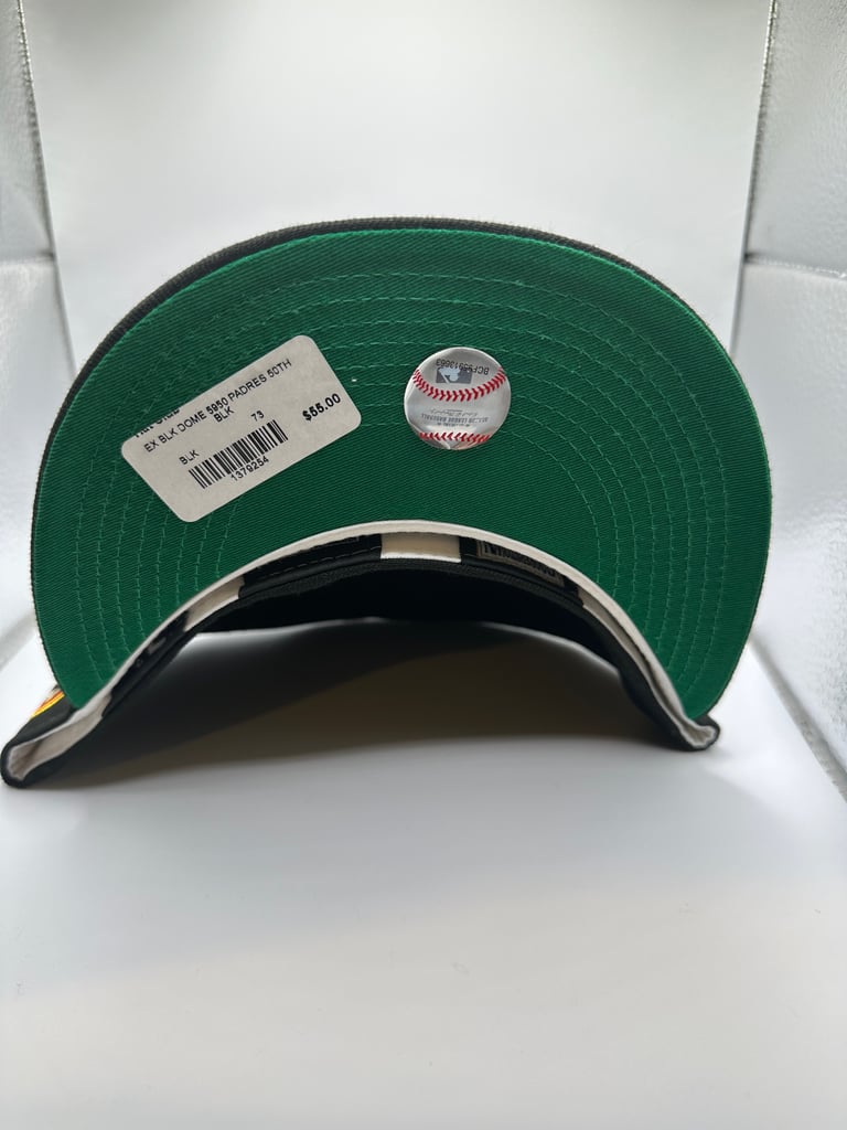San Diego Padres Hat Club Black Dome7 3/8 Image 2