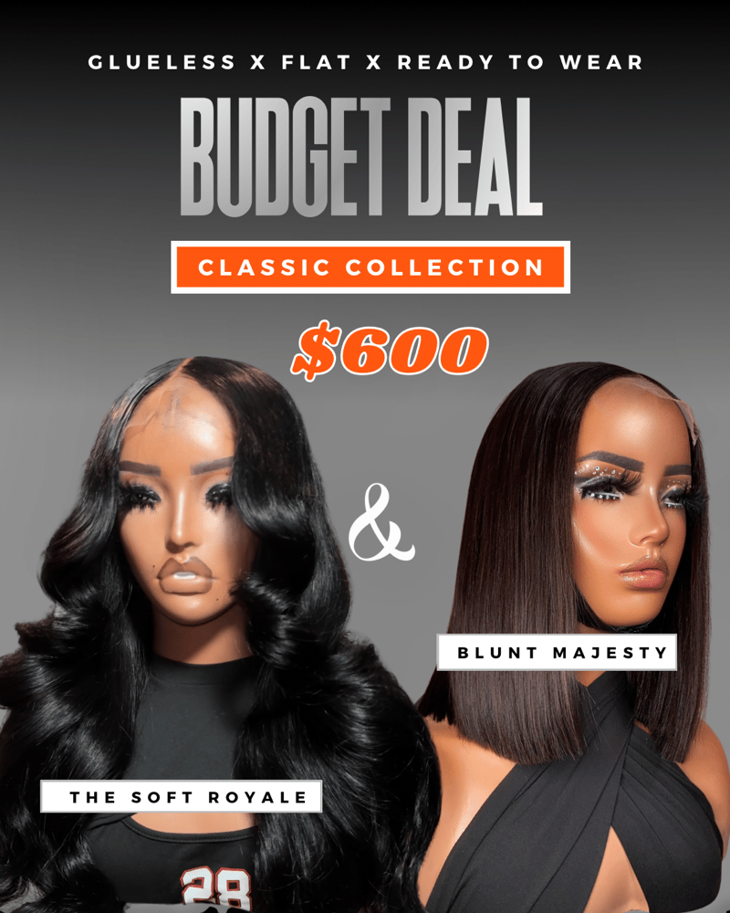 Image of Classic Collection Bundle — 2 Custom Glueless Wigs (Layered)