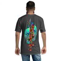 Image 1 of Skull and Cherry Blossoms - Dillon Smith Tattoo T Shirt