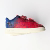 Image 5 of Adidas x Marvel Infant Advantage Spider-Man Hook-and-Loop Sneakers