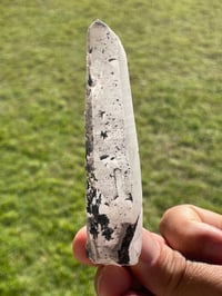 Image 16 of Mongolian Quartz With Hematite Flowers #1958