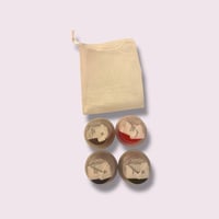 Image 3 of Soap Pod Bundle of 4 With Soap Pouch | Fragranced Body & Hand Wash | 4 x Approx 30g Soaps