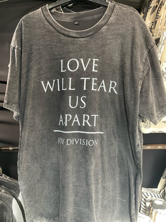 Image of Joy Division Love Will Tear Us Apart Tee