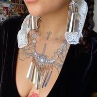 Image 4 of CALYPSO TOPAZ WINDCHIME EARRINGS 
