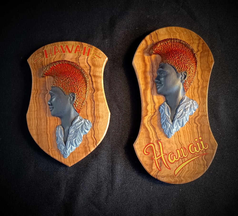 Image of KING KAMÉHAMÉHA BAS RELIEF PORTRAIT 