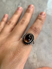 Image 2 of Smoky Quartz Ring - Size 6.5