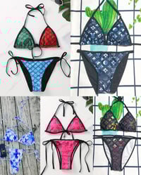 Image 1 of Designer 2pc Bathing Suits (Multiple Options) #1
