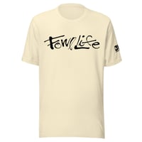 Image 4 of OWG - Fowl Life Black Left Sleeve Branded Bella Canvas 3001 Unisex T-shirt