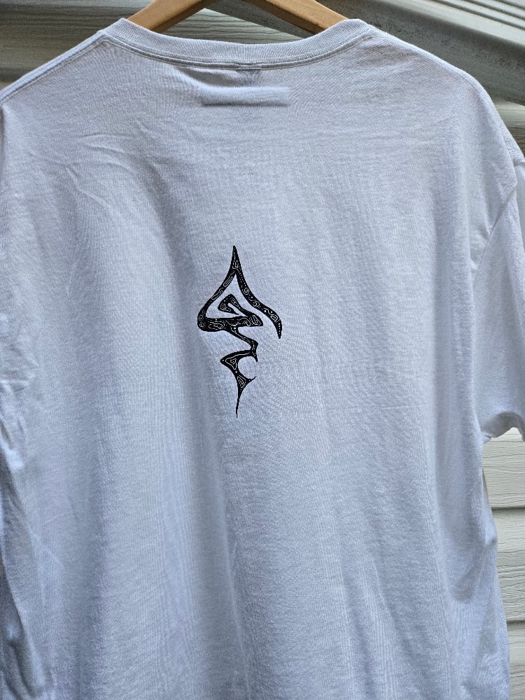 Image of Swirly mushroom crop tee 
