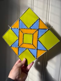 Image 1 of Bright Opaque Barn Quilt