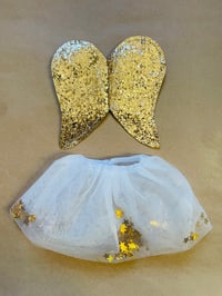 Image 1 of Christmas Angel Wings and Skirt