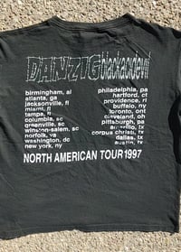Image 8 of VTG 1997 Danzig Blackaciddevil Tour Wild Oats T-Shirt Size (XL)