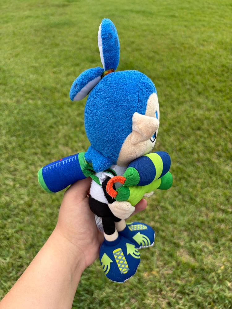 Image of Official Little Buddy Splatoon Inkling Boy Blue 10" Plush New with Tags 